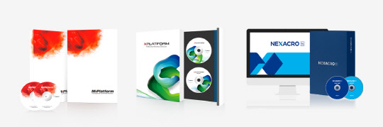 투비소프트 UI/UX 개발 플랫폼 '마이플랫폼', '엑스플랫폼', '넥사크로N'. 투비소프트 제공